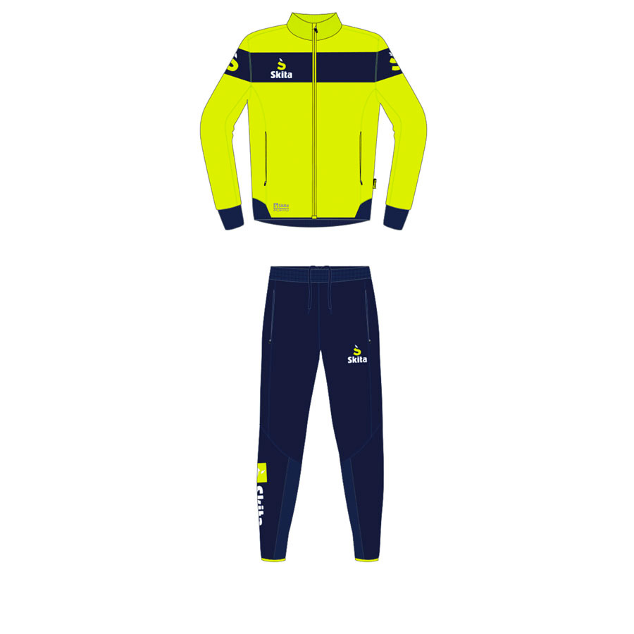 survetement adidas jaune fluo