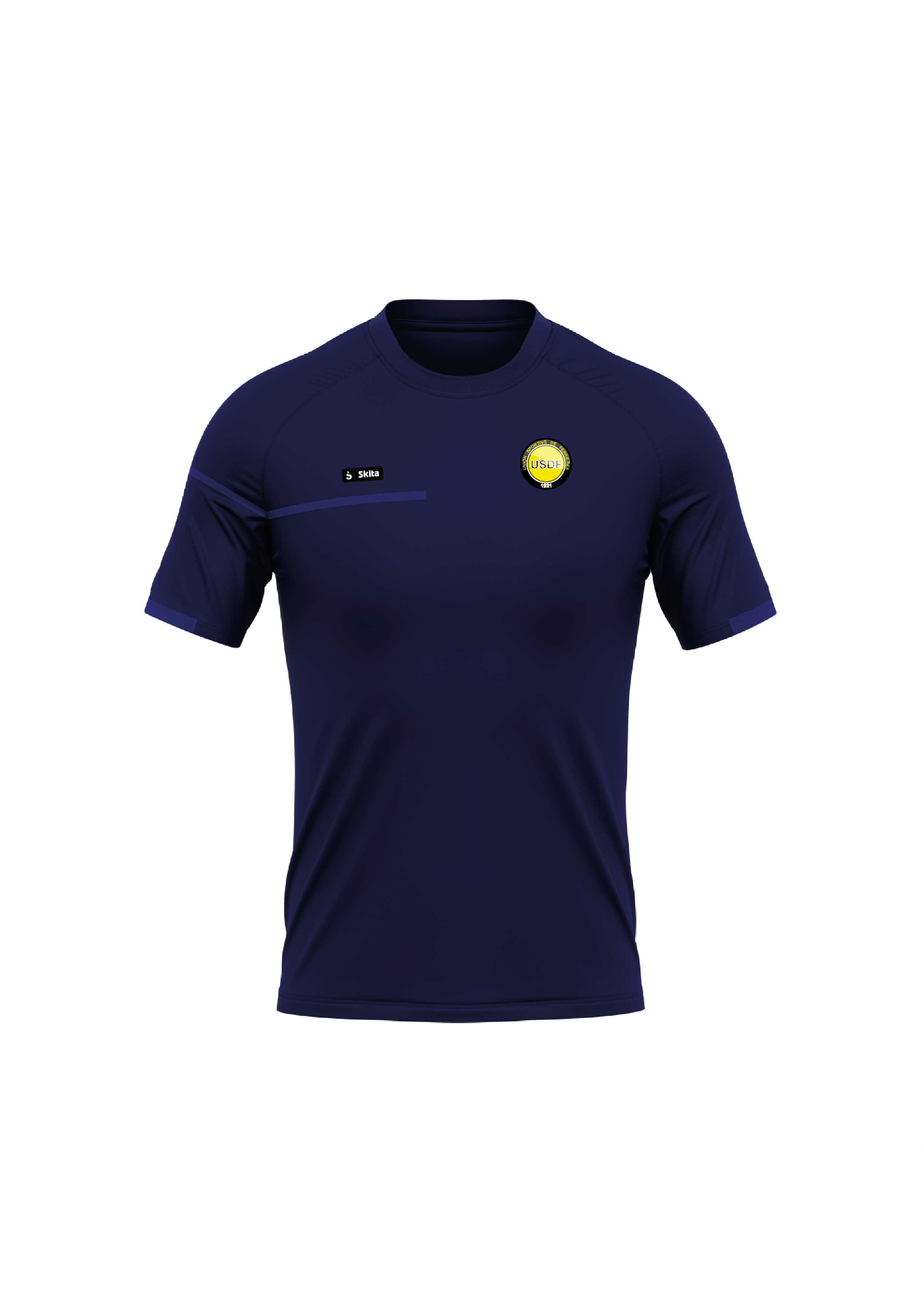 T-shirt SKITA'TECH Navy (USDF FERRIERES EN BRIE)