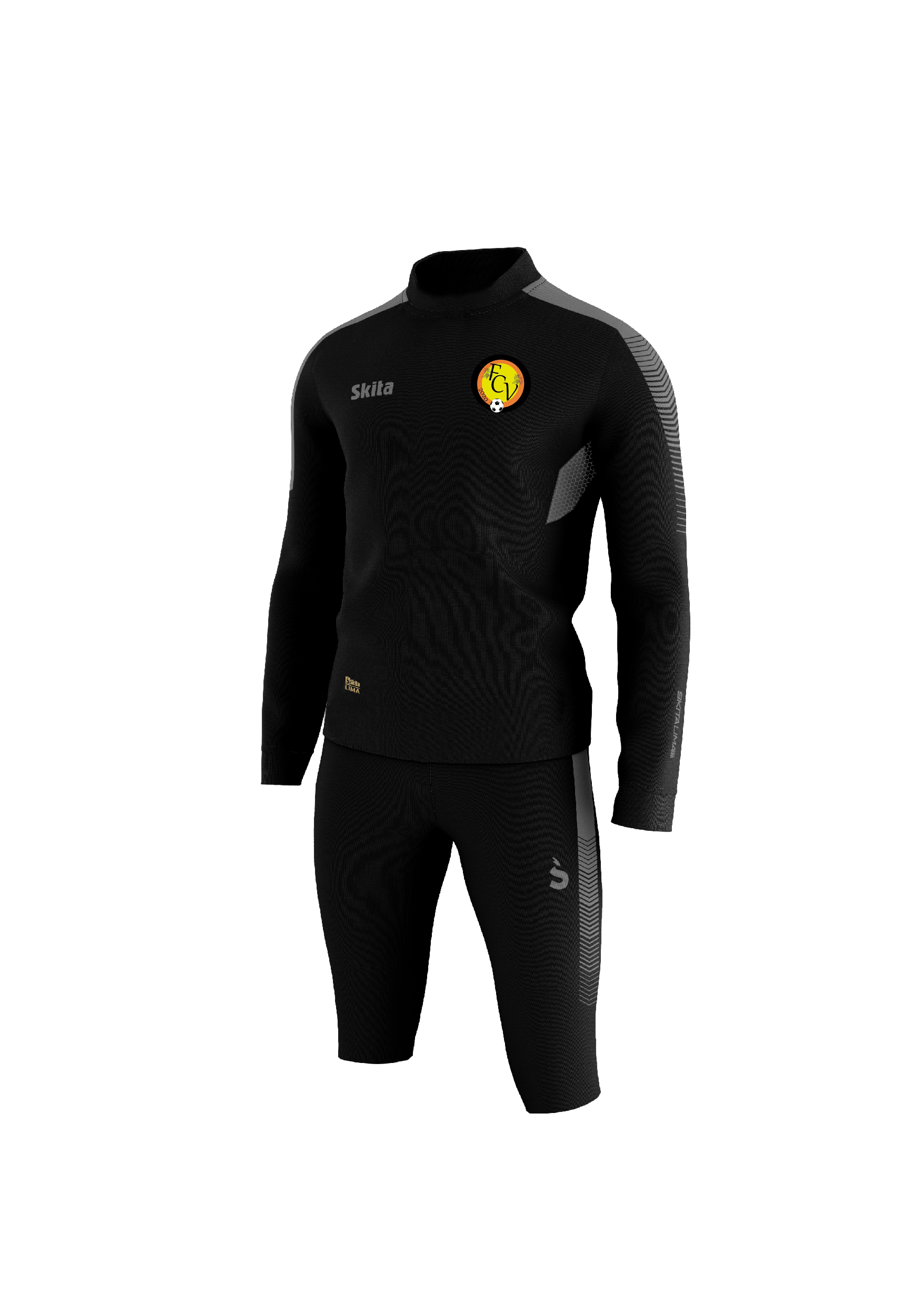 Trainings LIMA noir/gris (FC VERON)