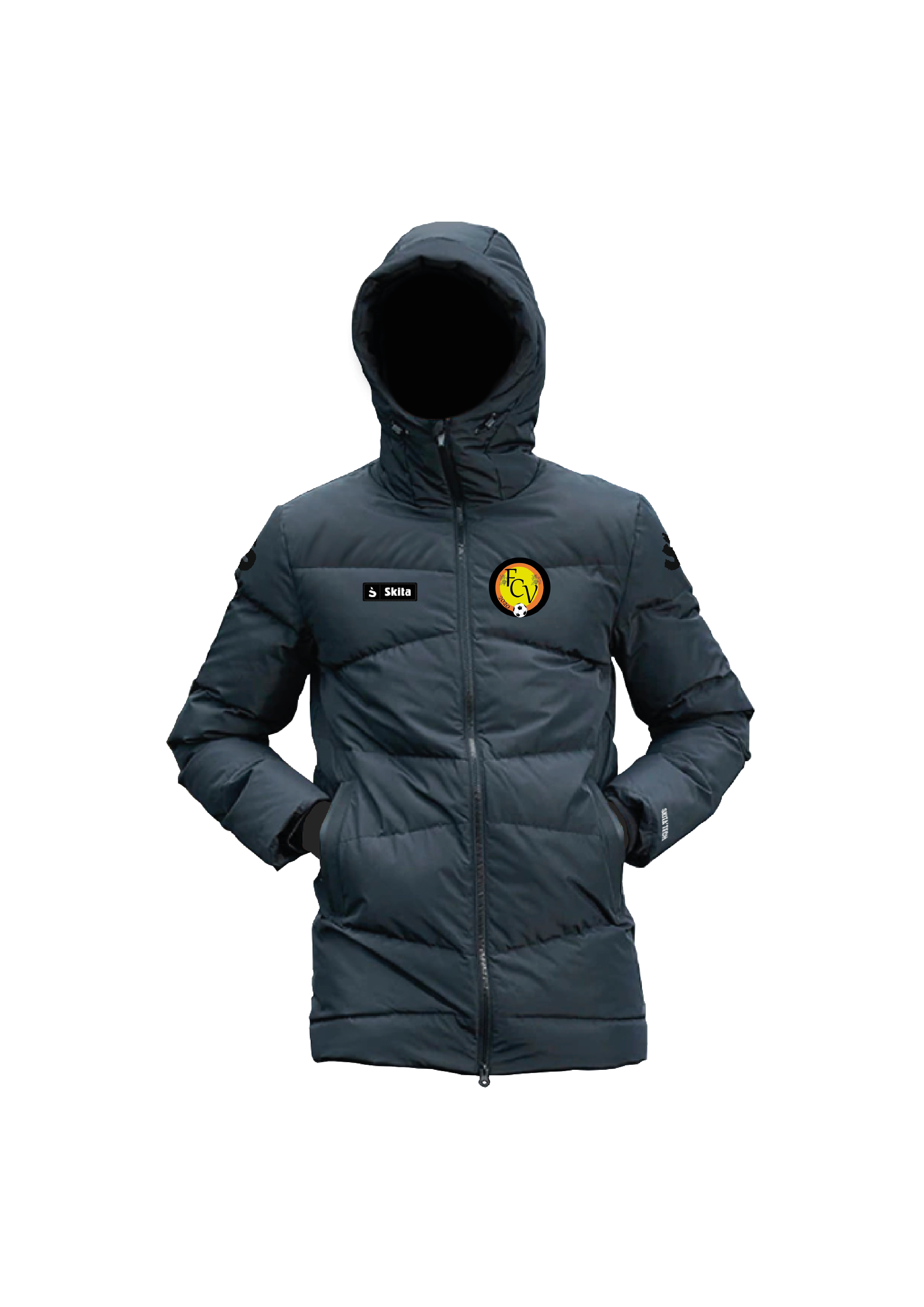 Doudoune SKITA'TECH noir (FC VERON)