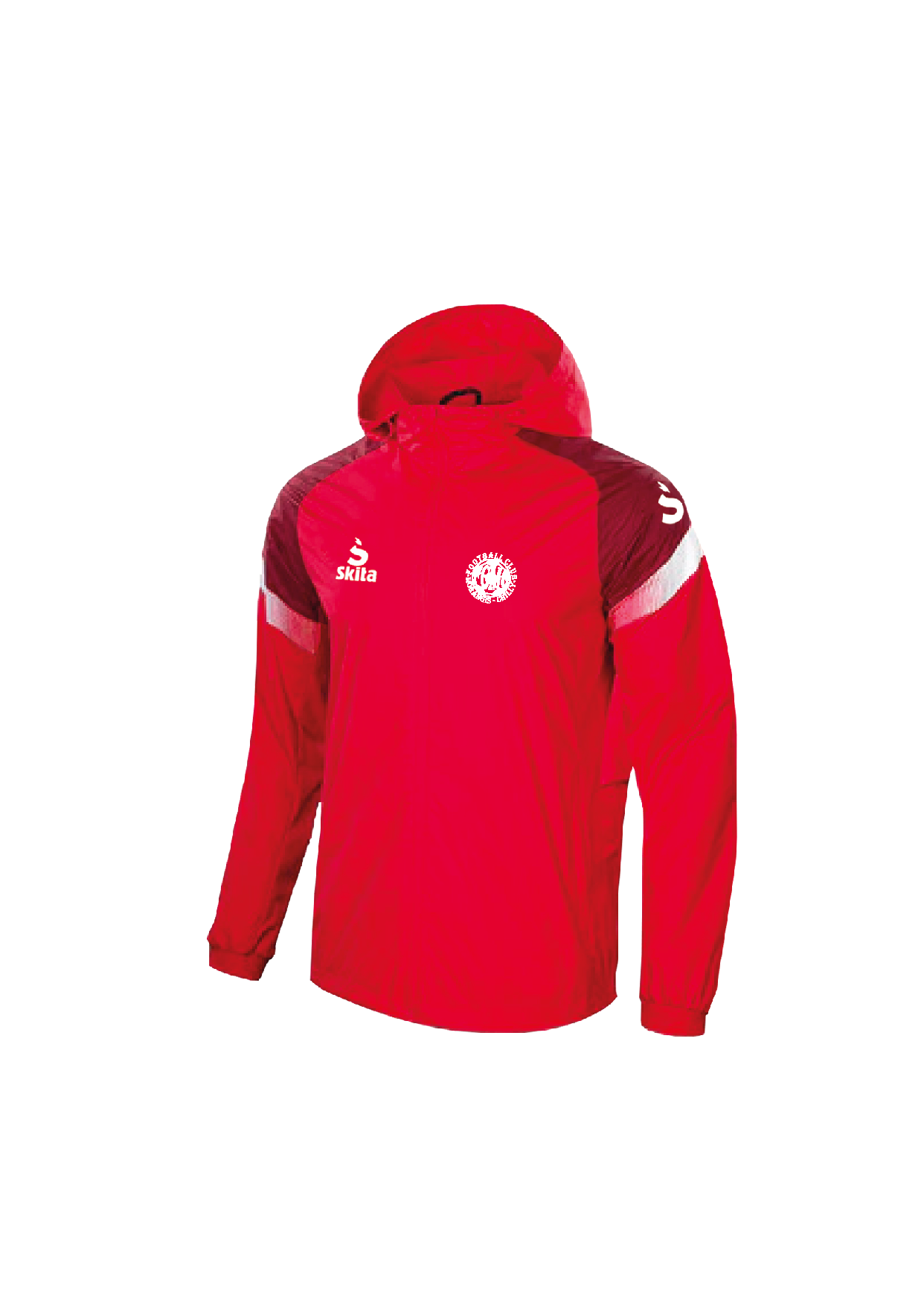 Coupe-vent ALVOR rouge (FC MORANGIS - CHILLY)