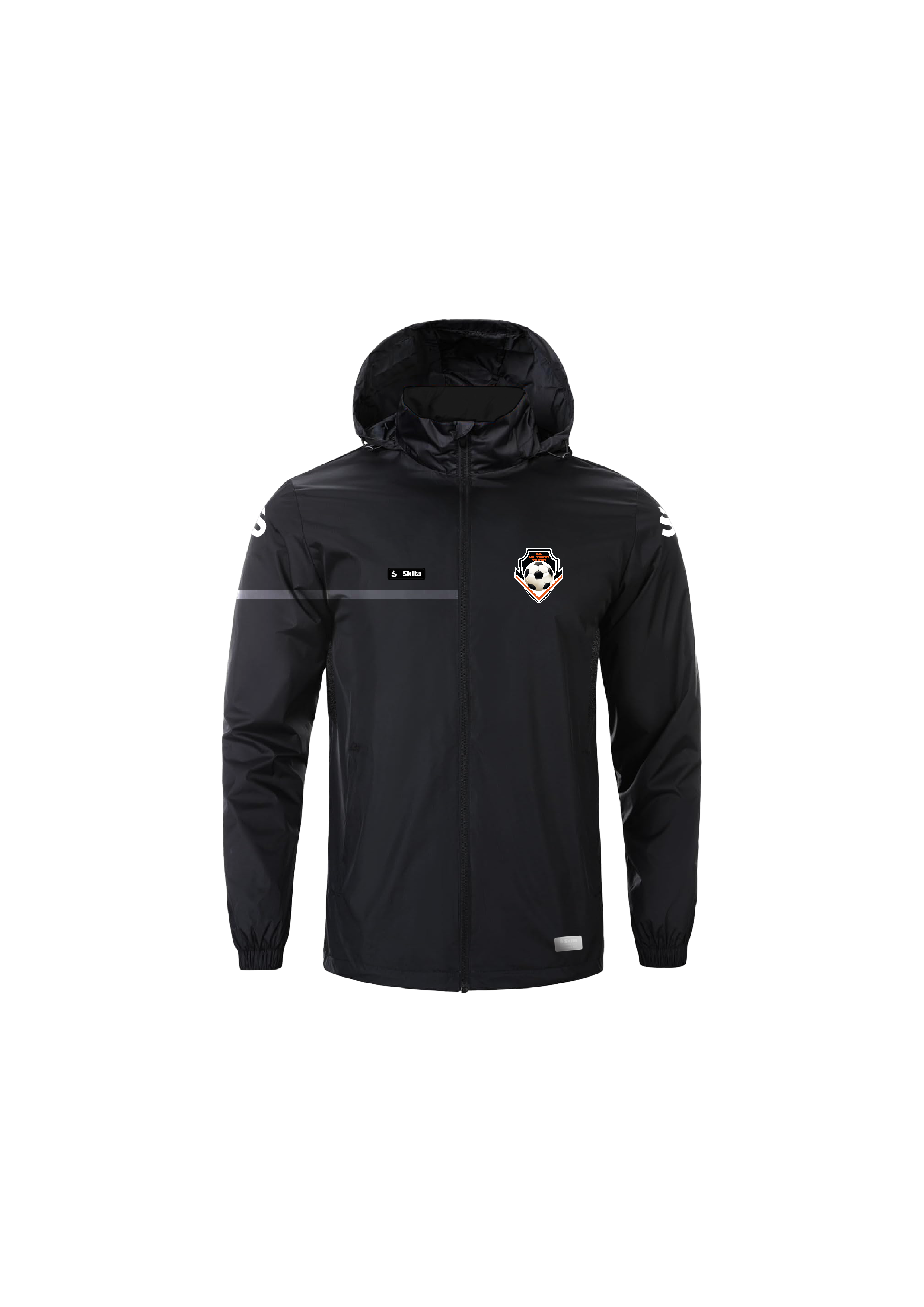 Coupe-vent SKITA’TECH noir (F.C SOLITAIRE PARIS-EST)