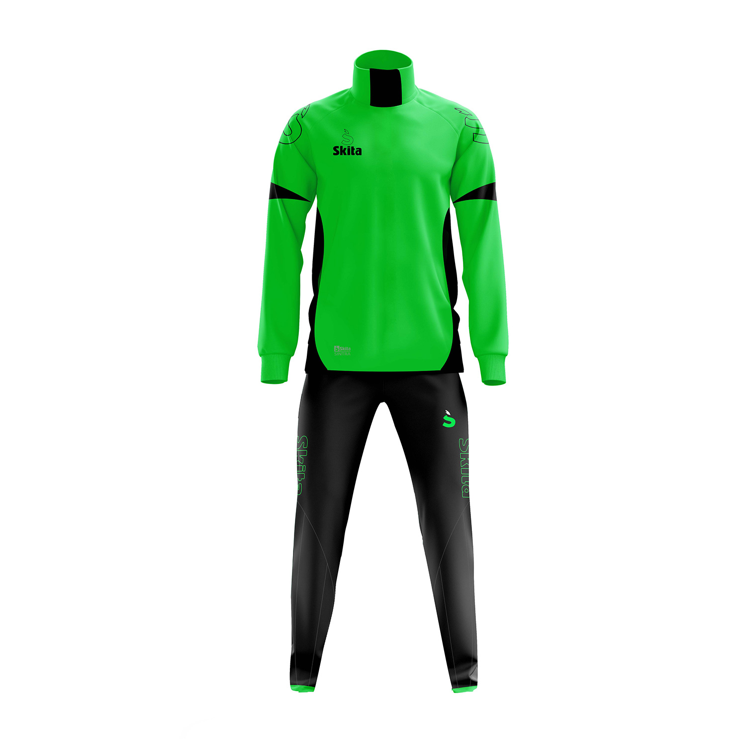 Training BOAVISTA (noir/vert fluo)