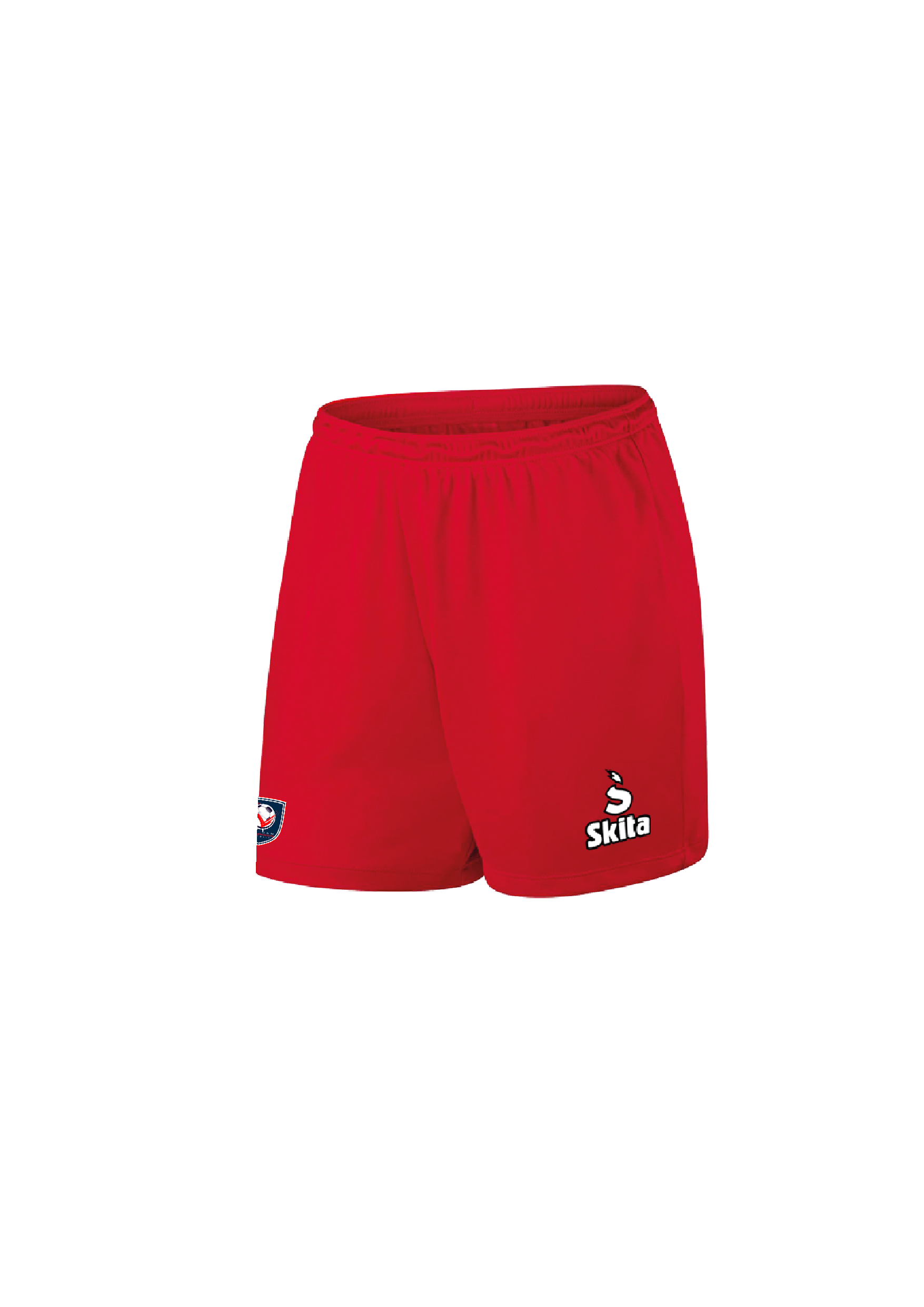 Short classique rouge (USM Villeparisis)