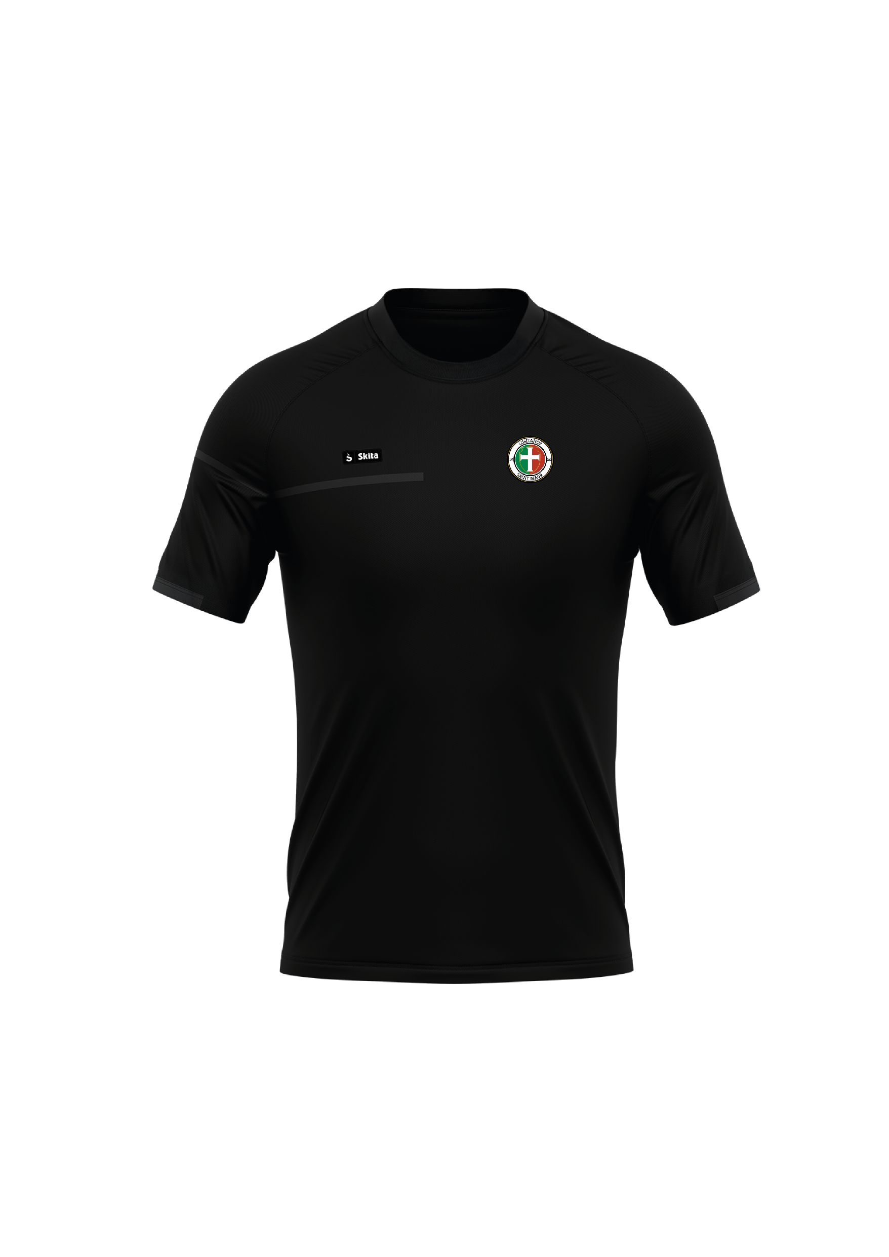 T-shirt SKITA'TECH Noir (US LUSITANOS de SAINT-MAUR)