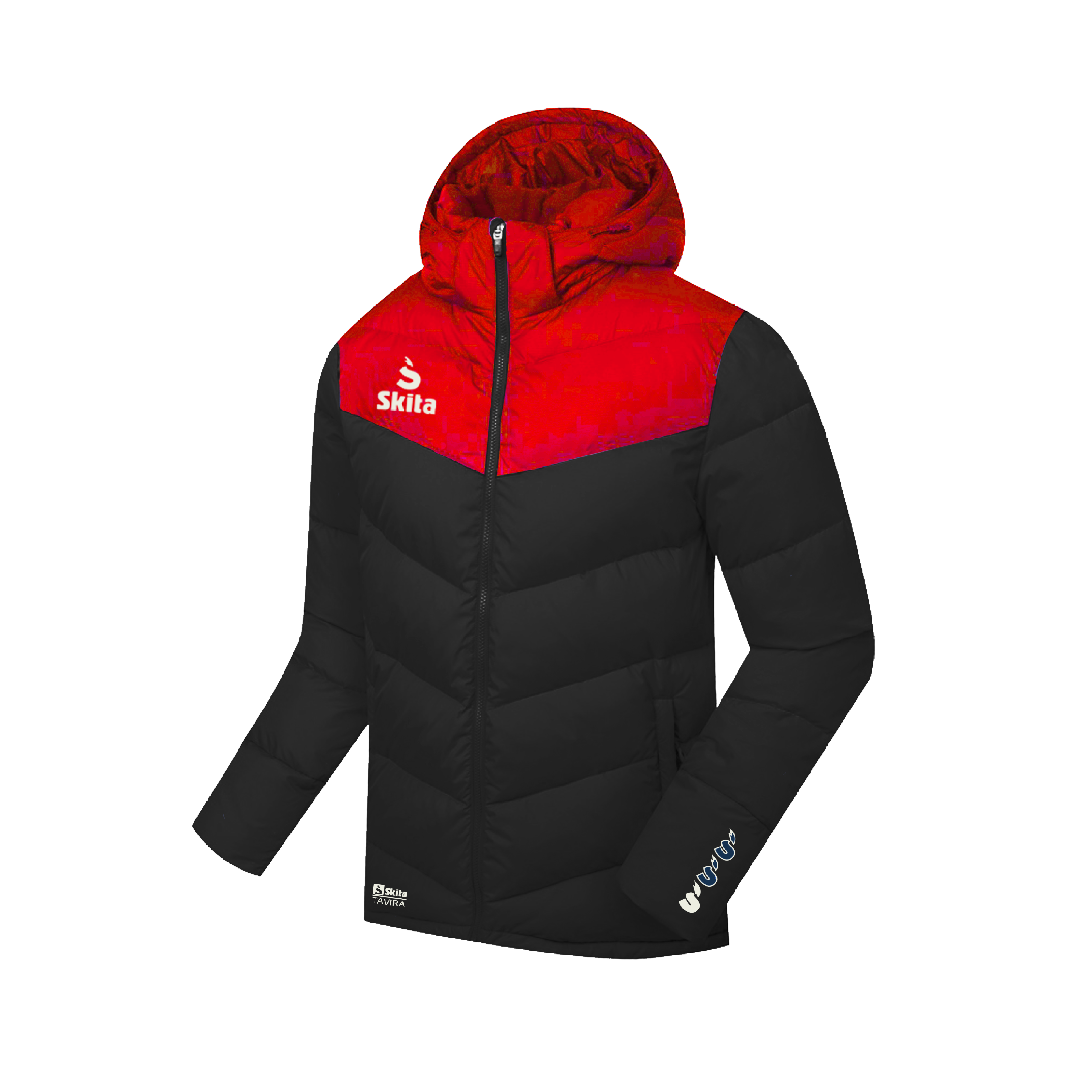 Doudoune Tavira (noir/rouge)