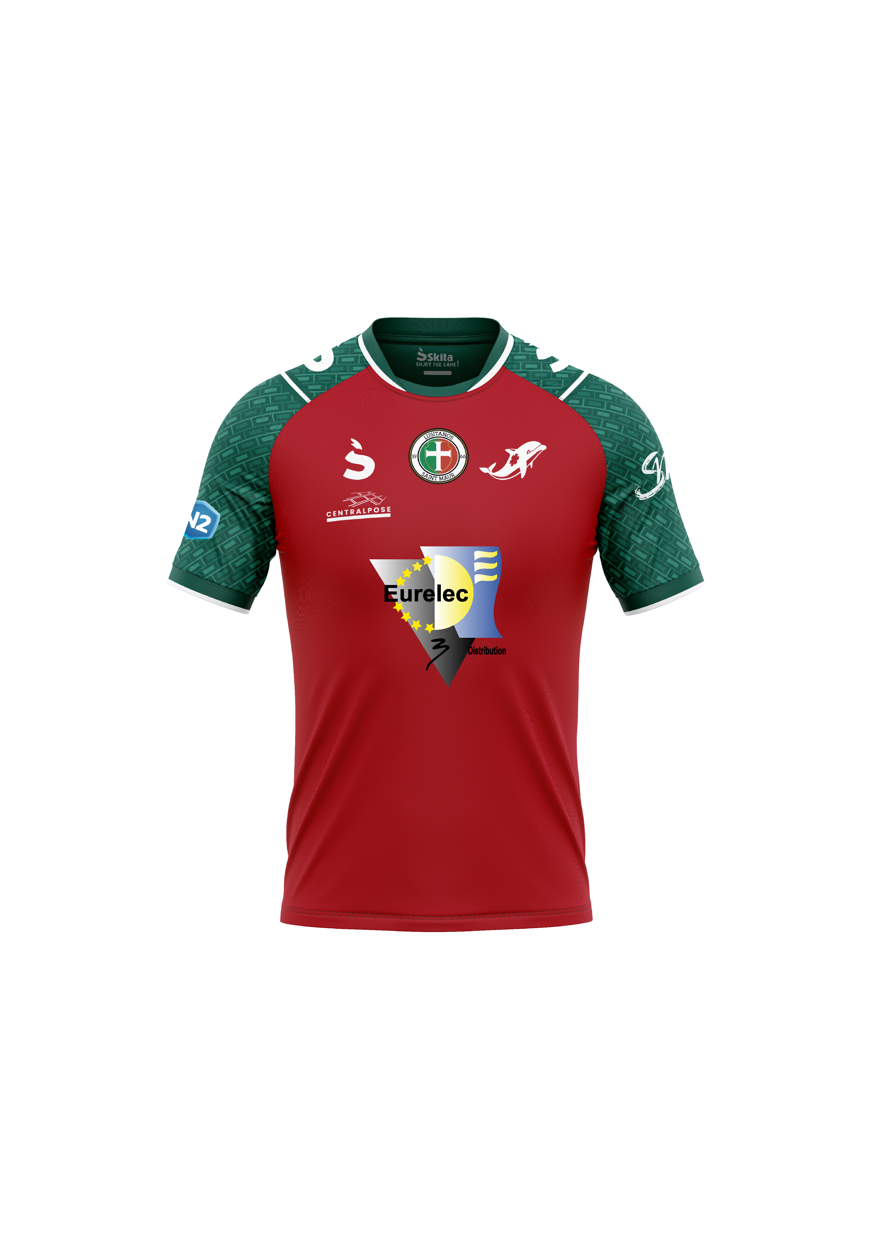 PRÉCOMMANDE Maillot domicile 25/26 (US LUSITANOS de SAINT-MAUR)