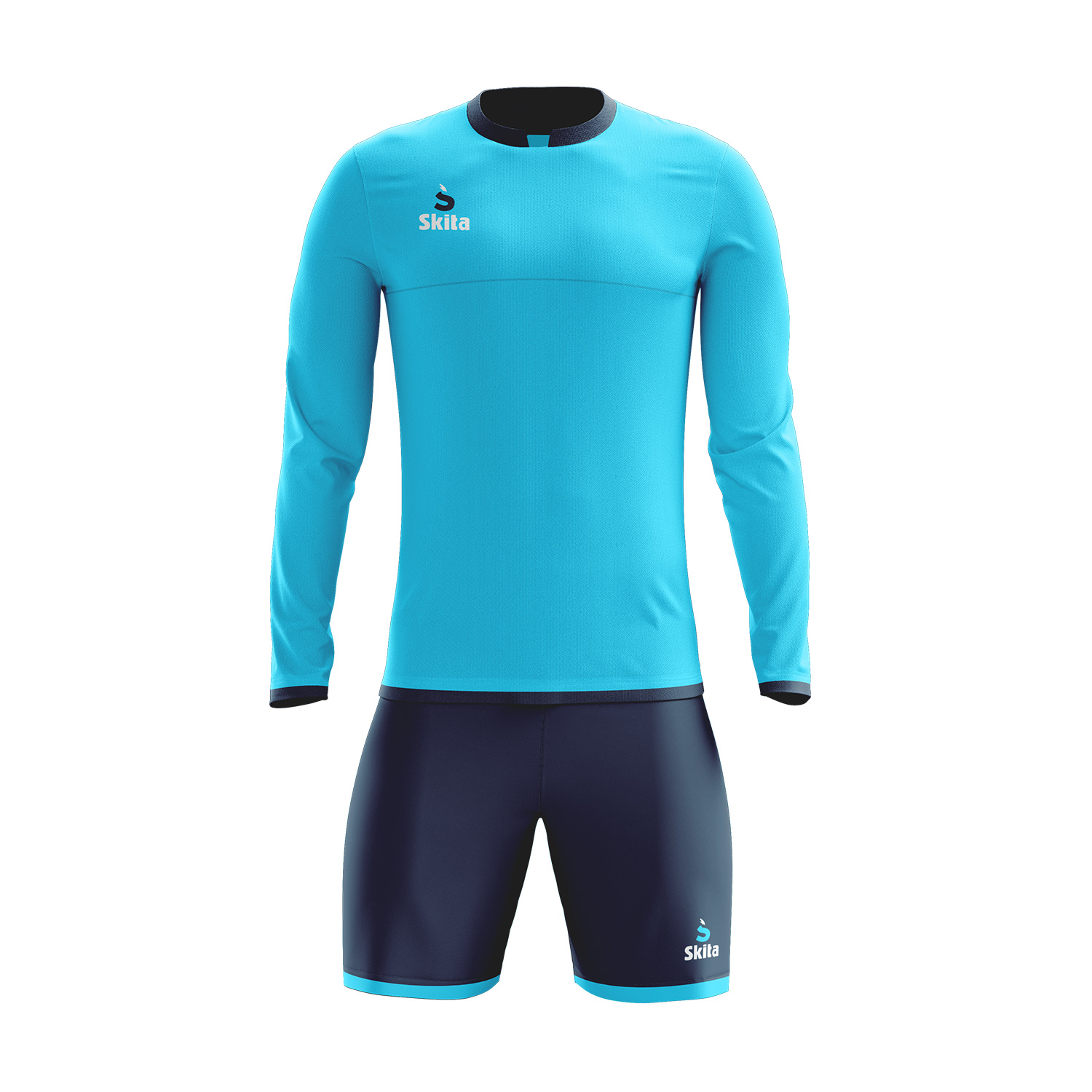 Maillot short Estoril (bleu ciel/bleu nuit)