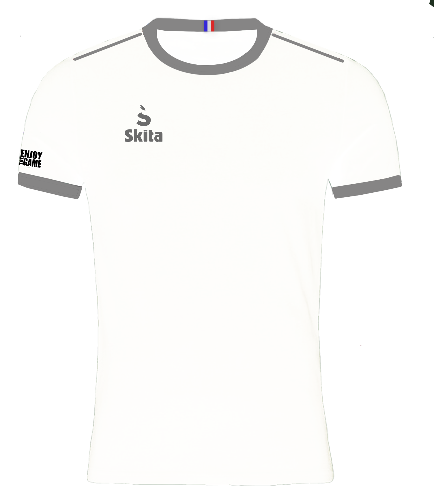 T-shirt de sortie LIGA blanc/gris
